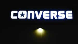 Converse LED sign