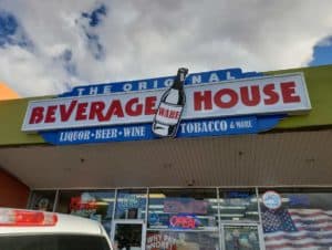 the original beverage house LED sign