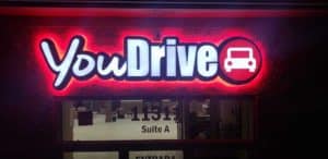 youdrive LED sign